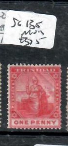 TRINIDAD    BRITANNIA 1D      SG 135  MOG   P0324A H