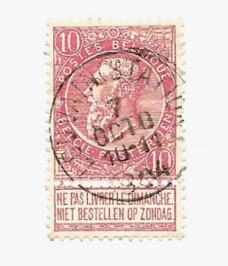 Belgium 1900 - U - Scott #66 *