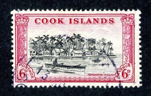 1949 Cook Is. Sc# 136 used cv. $2.25 ( 3772 BCX5 )