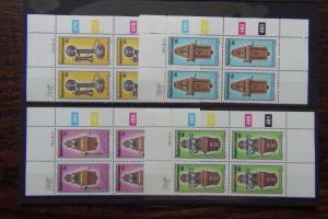 Bophuthatswana 1983 History of the Telephone 3rd Series set in block x 4 MNH