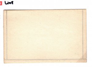 Sweden Unused Postal Stationery LETTER-CARD 5 Ore {samwells-covers} L108