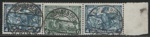 Germany Scott # B50 (2), B52, used, se-tenant, Mi # W50