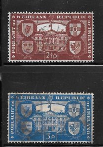 Ireland 139-140: Leinster House, Dublin, used, F-VF