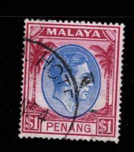 MALAYA Penang Scott 20 Used SON cancel