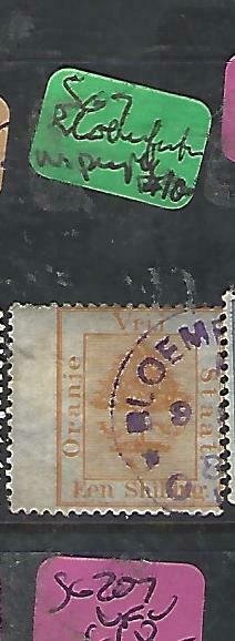 ORANGE FREE STATE (P0610B)  1/-  SG 7 BLOEMFONTAIN CDS IN VIOLET   VFU