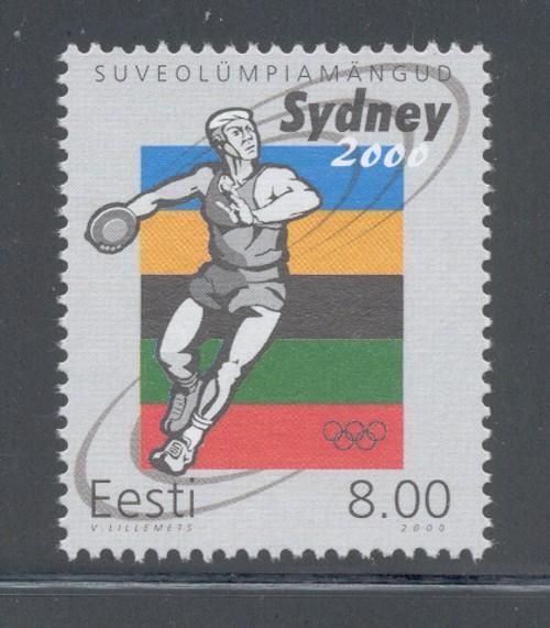 Estonia Sc 399 2000  Sydney Olympics stamp mint NH