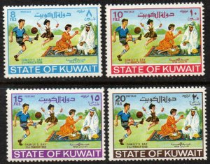 Kuwait Sc #385-388 MNH