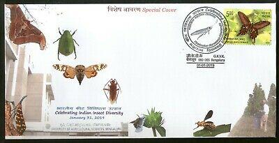 India 2019 Insect Diversity Butterfly Moth Agriculture Science Sp. Cover # 18577