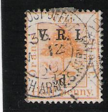 Orange River Colony  Scott#  44  Used