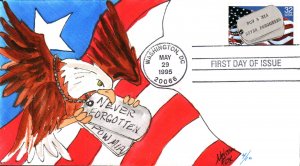 #2966 POW - MIA Fox FDC