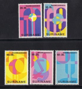 Surinam #B266-B270  MNH  1980  Easter Charity