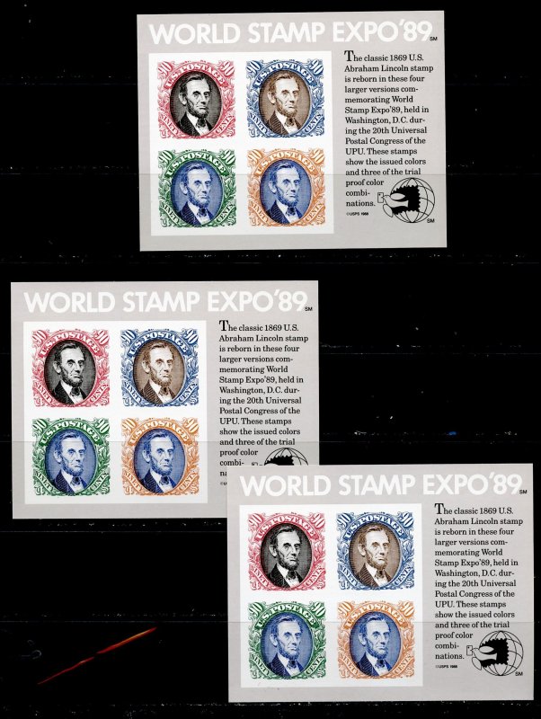 U.S. 3 Sc# 2433 SHEETS MNH,OG w/$10.80 FACE