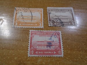 Ecuador  #  C128-30  used