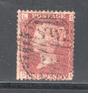 Great Britain 33, Plate #129,  Used, F/VF, CV $11.00 ...  2481089