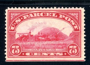 USAstamps Unused FVF US 1912 Parcel Post Harvesting Scott Q11 OG MVLH