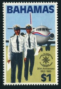 Bahamas 537,MNH.Michel 539. Customs Cooperation Council,50,1983.Jet.