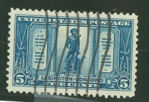 United States #619 Used Single