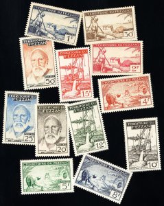 Fezzan Stamps # 2N12-23 MH VF Scott Value $52.00
