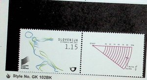 SLOVENIA Sc 1222 NH ISSUE OF 2017 - SPORT