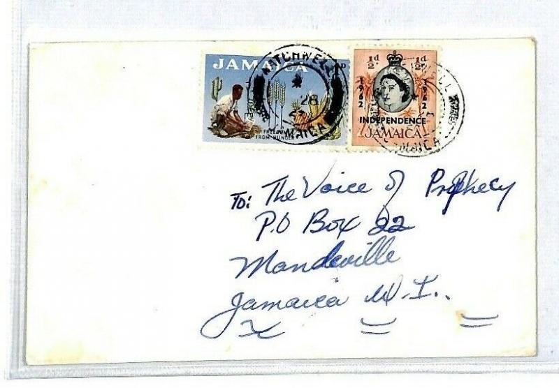  Jamaica 1963 Watchwell Voice of Prophecy Cover {samwells-covers} CS103