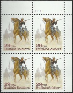 # 2818 MINT NEVER HINGED ( MNH ) BUFFALO SOLDIERS