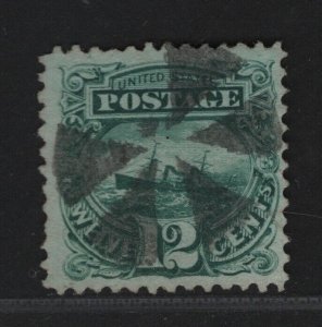 117 F-VF used neat cancel nice color cv $ 130 ! see pic !