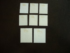 Stamps - Brunei - Scott# 333-335,338-342 - Used Part Set of 8 Stamps