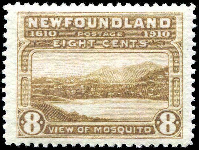 Newfoundland; Scott 99, MNH.8¢ Bister