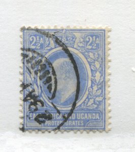 East Africa and Uganda KEVII 1903 2 1/2 annas used