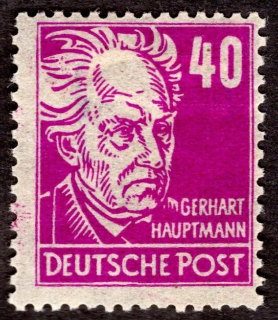 1948, Germany, 40pf, MH, Sc 10N40