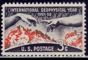 United States,1958, International Geophysical Year, 3c, sc#1107, used**