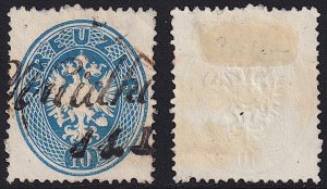 Austria - 1863 - Scott #20 - used - Waidhofen script pmk