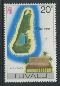 Tuvalu - Scott 31 - Pictorial Definitives -1976 - MVLH - Single 20c Stamp
