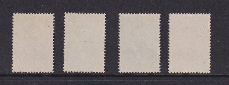 Surinam #B49-B52 MNH 1950  Curie and Roentgen  complete set