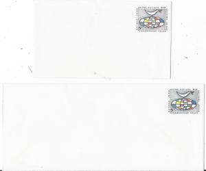UN  #U3  5c  large & small envelope   CV$1.60