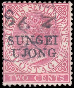 Malaya Scott Sungei Ujong 25 Used.