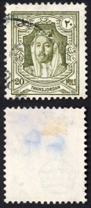 Transjordan SG201a 20m Perf 13.5 x 13 fine used Cat 12 pounds