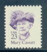 2181 23c Cassatt Fine MNH Dry Gum Plt/4 LR 1 F10932