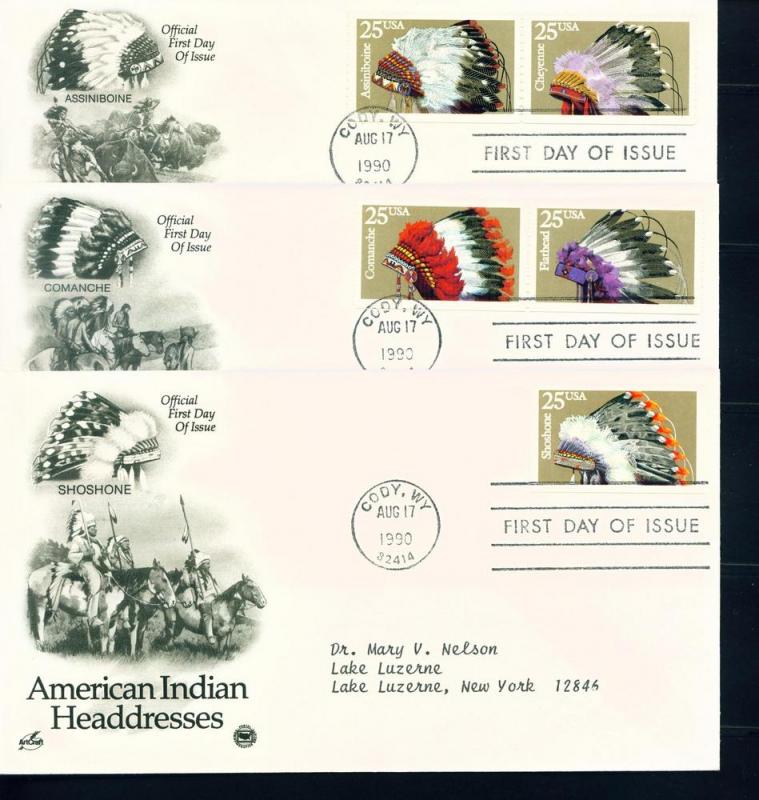 2501-5 Indian Headdresses,PCS