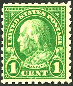 U.S. #581 MINT OG LH