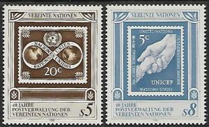 United Nations - Vienna # 121-122 - UN Postal Administration - MNH