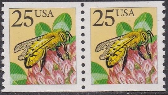 2281f Honeybee Coil Pair MNH