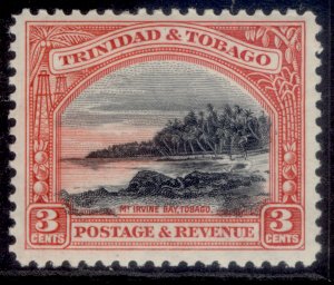 TRINIDAD & TOBAGO GV SG232, 3c black & scarlet, M MINT.