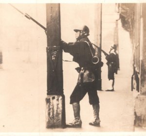 CHINA c1932 Postcard *SINO-JAPANESE WAR* Real Photo JAPAN MILITARY Unused MA371