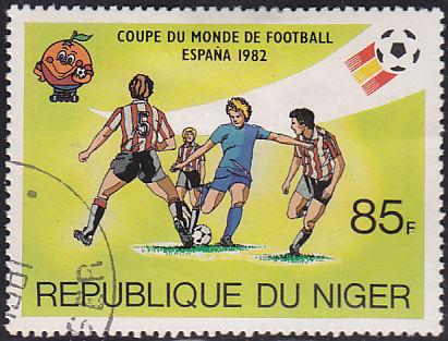 Niger 559 Spain '82 World Cup Soccer 1981