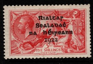 IRELAND SG19 1922 5/= ROSE-CARMINE MTD MINT