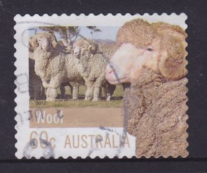 Australia 2012 -  Farming Australia Series 2 Wool  - 60c used