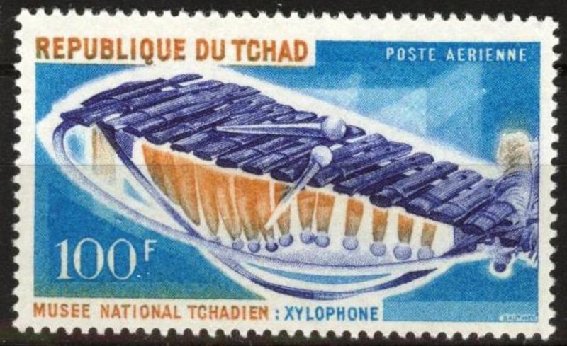 Chad 1965 Music Instruments Xylophone MNH**