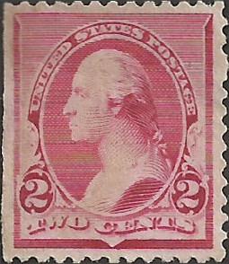 # 220 Mint Fault Carmine George Washington SCV-20.00