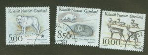 Greenland #262-264  Single (Complete Set)